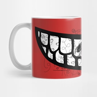 Yuck Mouth Smile Mug